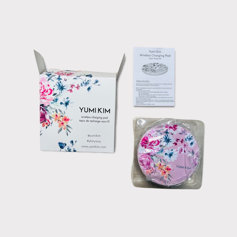 Yumi Kim Wireless Charging Pad, Floral Design